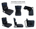 Premium Foldable Prayer Chair For Jay Namaz - Compact 18*16 Orthopedic Floor Back Support Cushion-Floor Chair